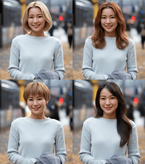 Hairstyle Variations