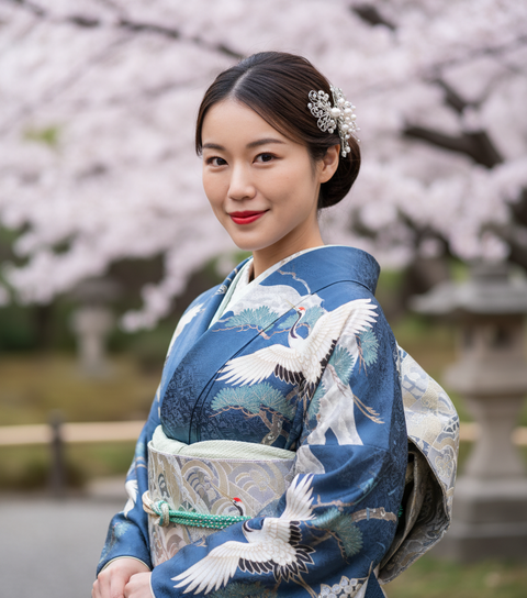 Japanese Kimono Portrait Photography Style